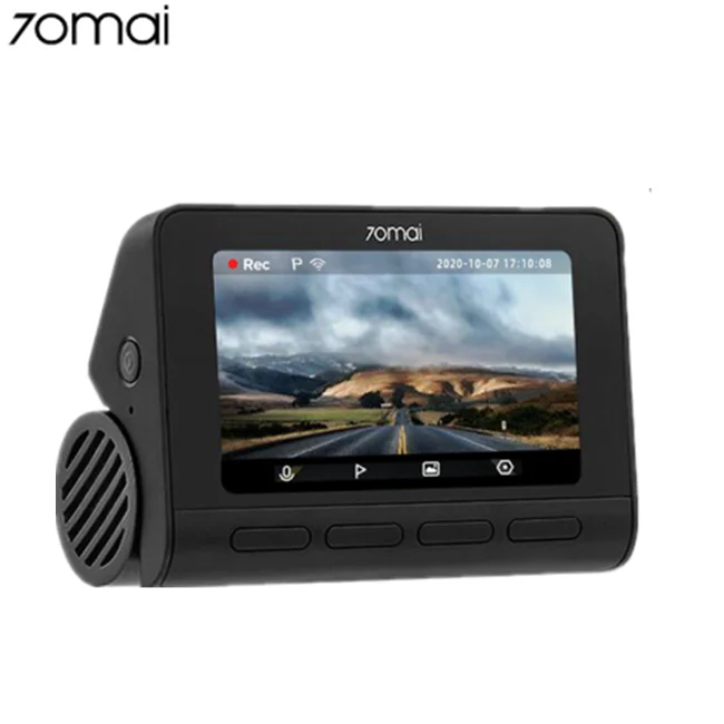 Видеорегистратор 70mai A800S, 2160P + 1080P, GPS, ADAS, 24 часа, 140 градусов, 500 мАч