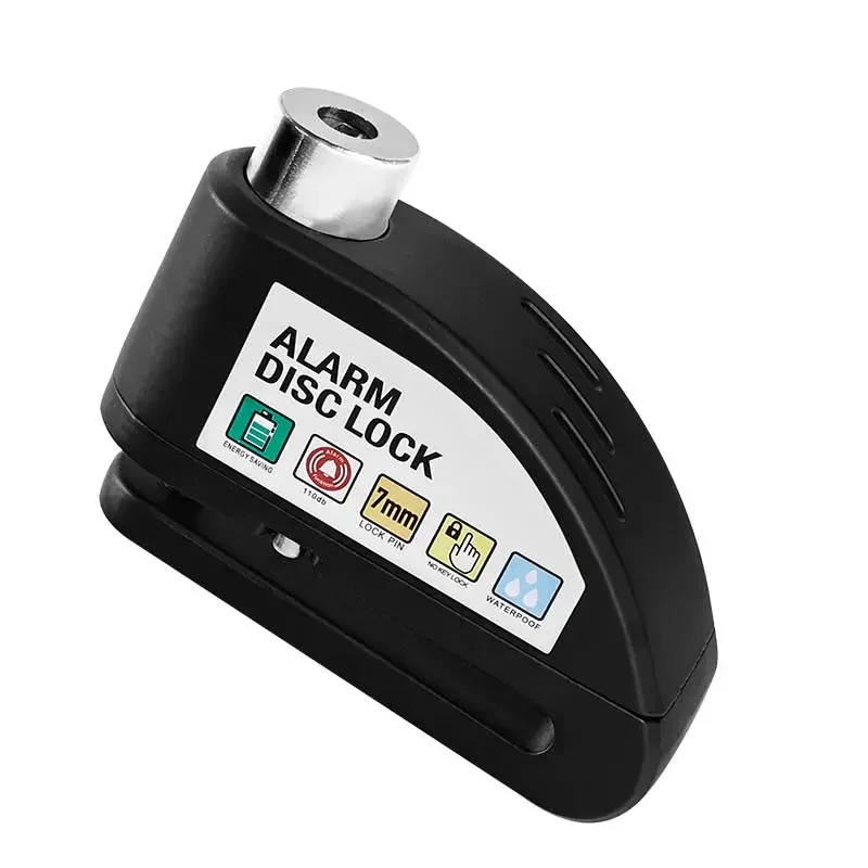 alarm motorbike disc lock brake scooter motorcycle with 110db Alarm Sound for Motorcycles Bicycles
