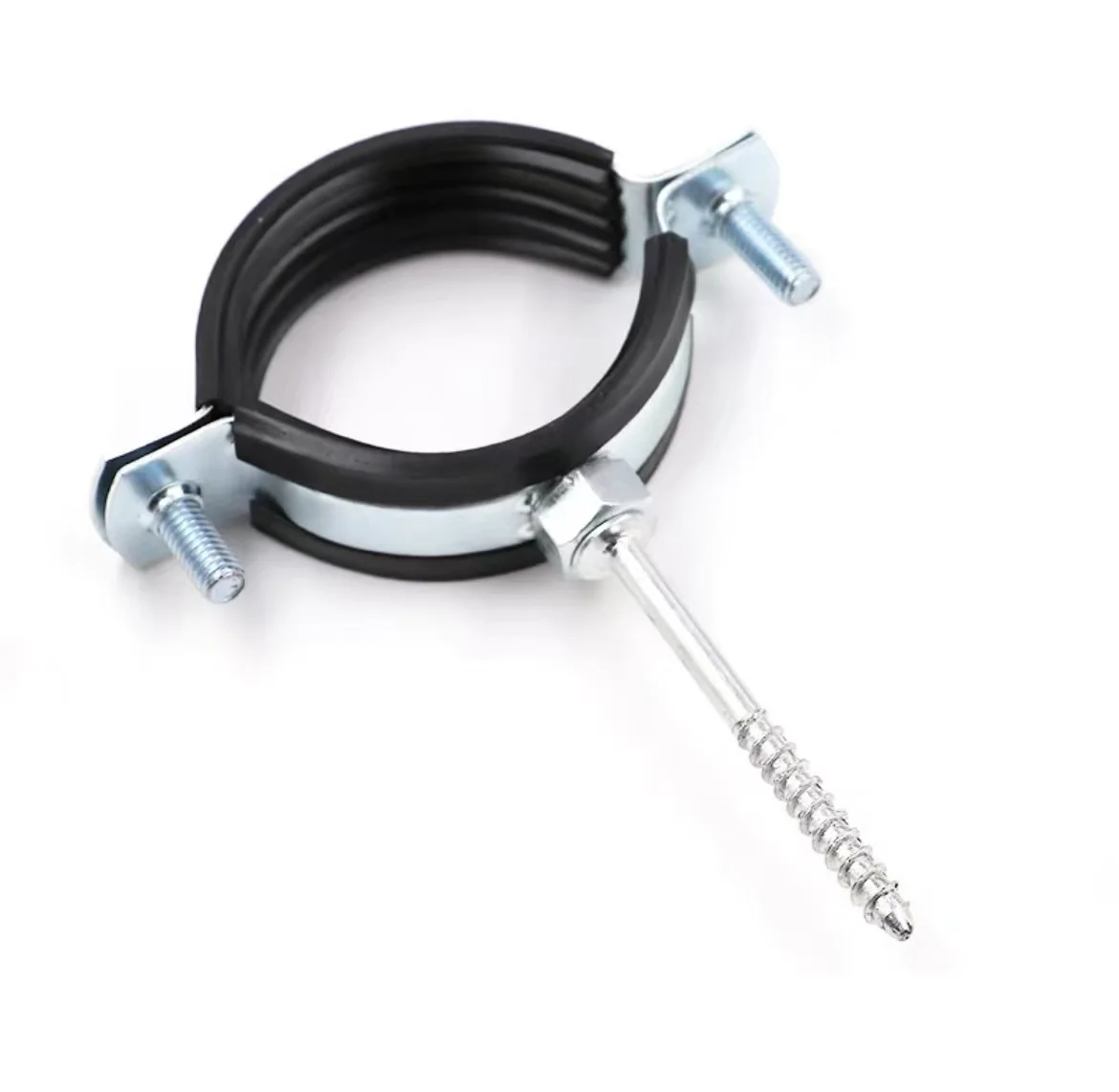 Wholesale of high-quality O-shaped clamp manufacturers with galvanized rubber anti-seismic clamps