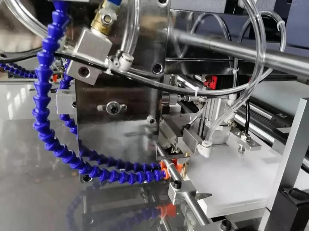 Lever arch file /rigid box automatic double feeder gluing machine