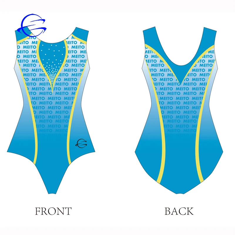 High Quality Leotards Gymnastics Girls Polyester Spandex Fabric Dance Training Tops Ballet Leotards