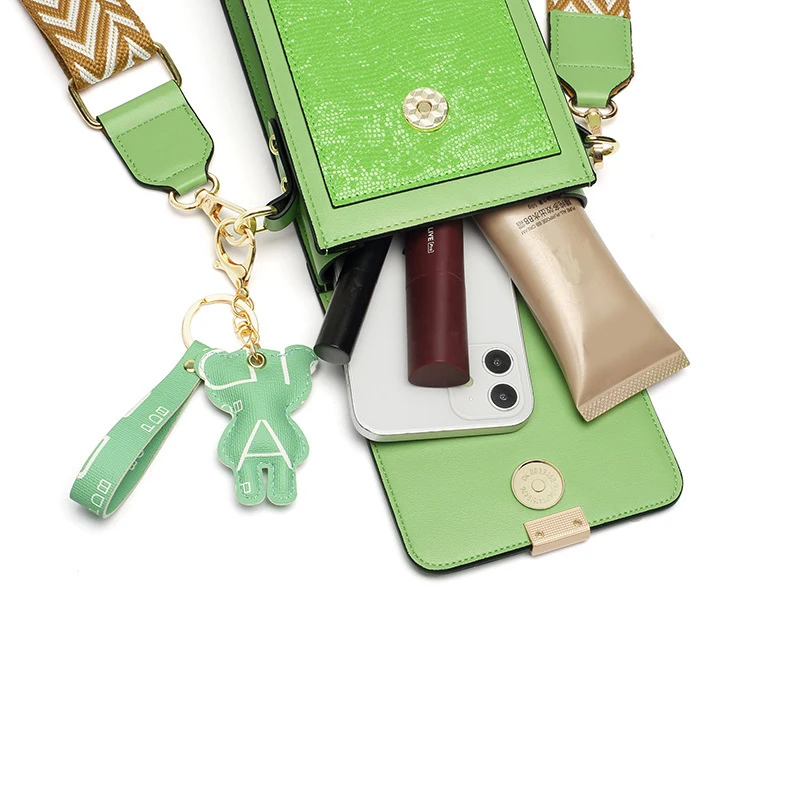 2024 Customized Pattern Female Purses For Ladies Mobile Phone Bags With Logo