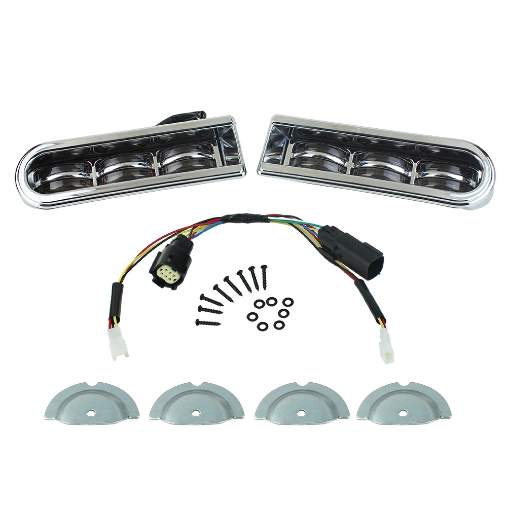 Motorcycle Rear Saddlebag LED Light Insert Filler Support Fits For Touring FLHTCU/L Electra Glide FLHTK/L Road Glide 14-17