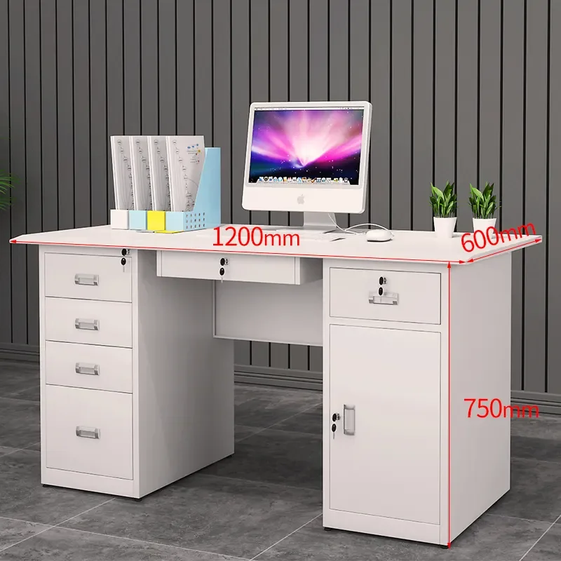 High Quality Desk Metal Study Table Modern Simplicity Home Office Compute Desk