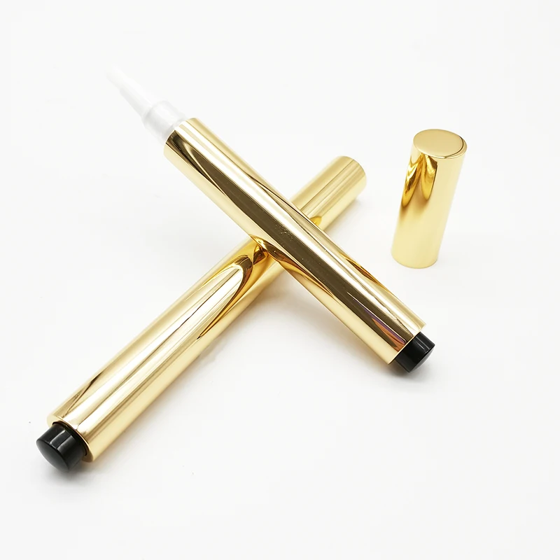 2.5ml Twist Up High Quality Aluminum Teeth Whitening Empty Lip Gloss Pen In China