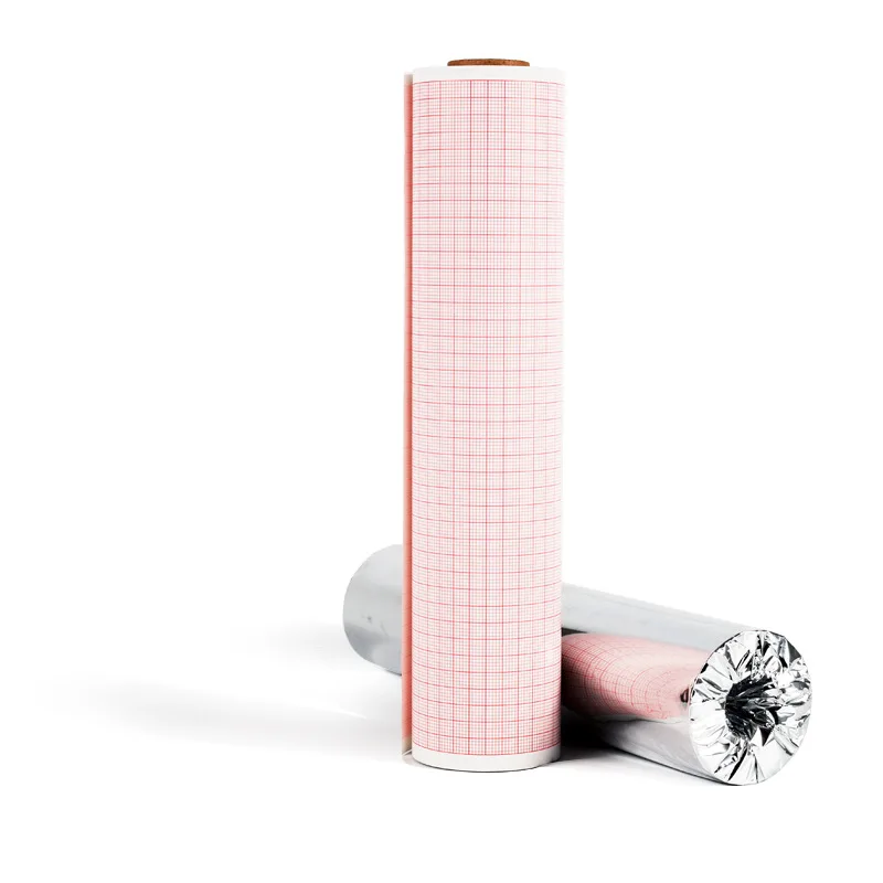 Wholesale Hospital Ecg Ekg Etg Paper 57mmx20m Medical Thermal Recording Paper Roll For 3 6 12 Lead Ecg Machine