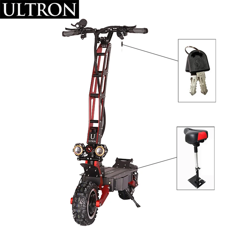 ULTRON T128 PRO Hot Selling Off Road Folding Smart Self Balance Board Fat Tire Big Wheel Electric Scooter