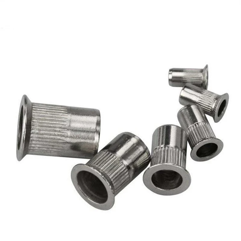 China supplier new Zinc Plated Semi Hex Closed End  m6 nutsert mandrels nut rivet