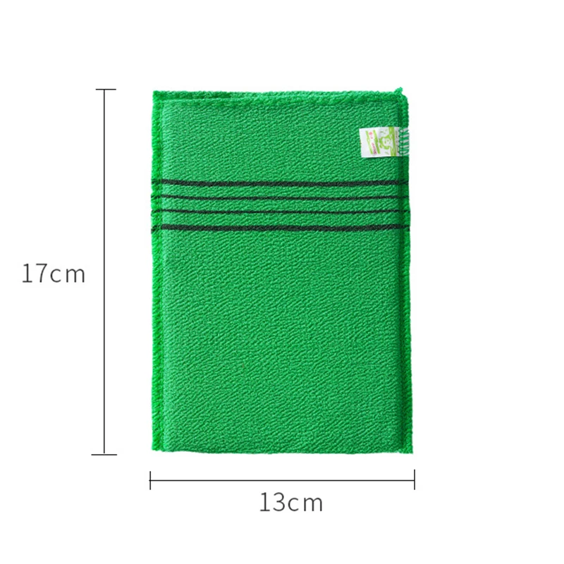 Wholesale Viscose Fiber Exfoliating Body Shower Scrubber Towel Fashion Korean Bath Glove