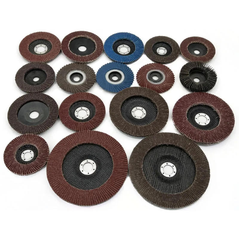 abrasive flap disc alumina Corundum 4 Inch Aluminum oxide Sanding Grinding Wheel