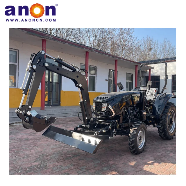ANON High Quality Used Tractors 50hp 4wd Farming Machinery tractors for farming