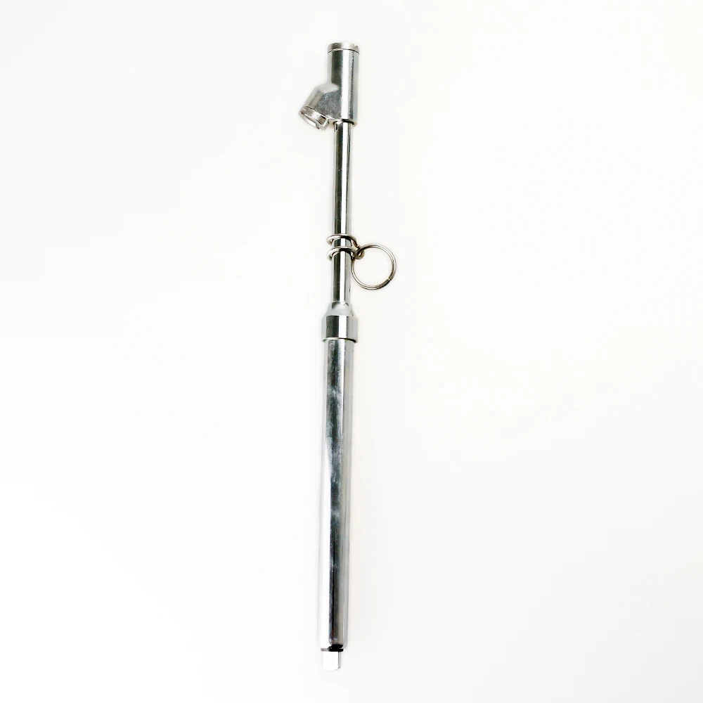 Tire Air Pressure Gauge 0-150 PSI Heavy Duty Straight-on Dual Head heavy duty tire pressure gauge