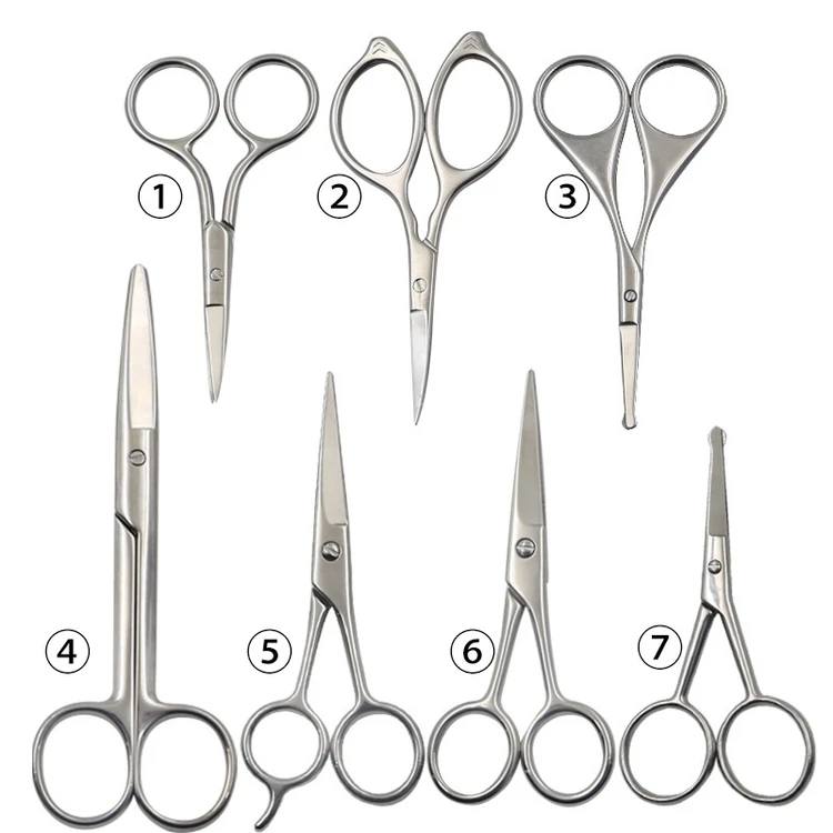 Factory supply Cheap price mini scissors Eyelash Scissors barber scissors set selling