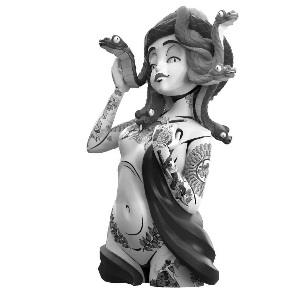 custom made vinyl figure toy resin polystone busts pvc 3D figurine factory