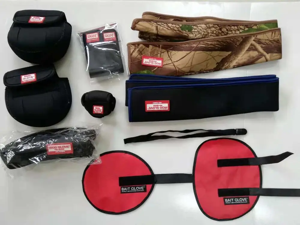 Открытый удочка рыболовные неопреновые Стержень Крышка для удочки