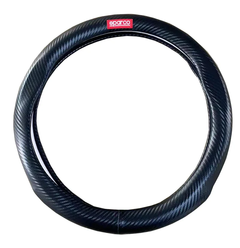 Universe top quality factory price matte carbon fiber steering wheel car accessories protecting cover