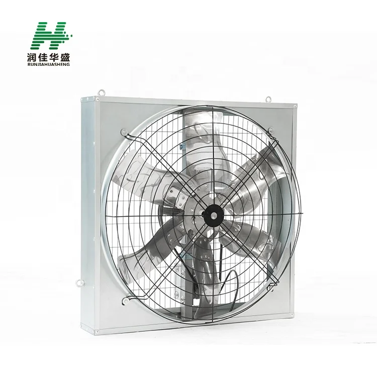 Cattle barn pig house livestock breeding fan thickened galvanized sheet hanging cattle barn fan pig house