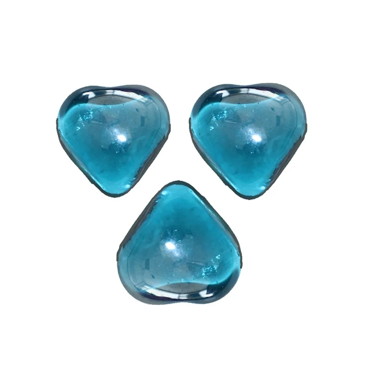 Ландшафтное украшение в форме сердца, стеклянные мраморы (60231756621)