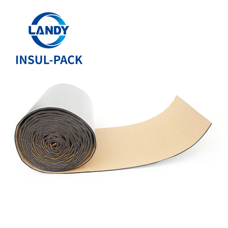 Silver Foil Vapour Barrier Faced Sound Xpe Foam Self Adhesive Insulation