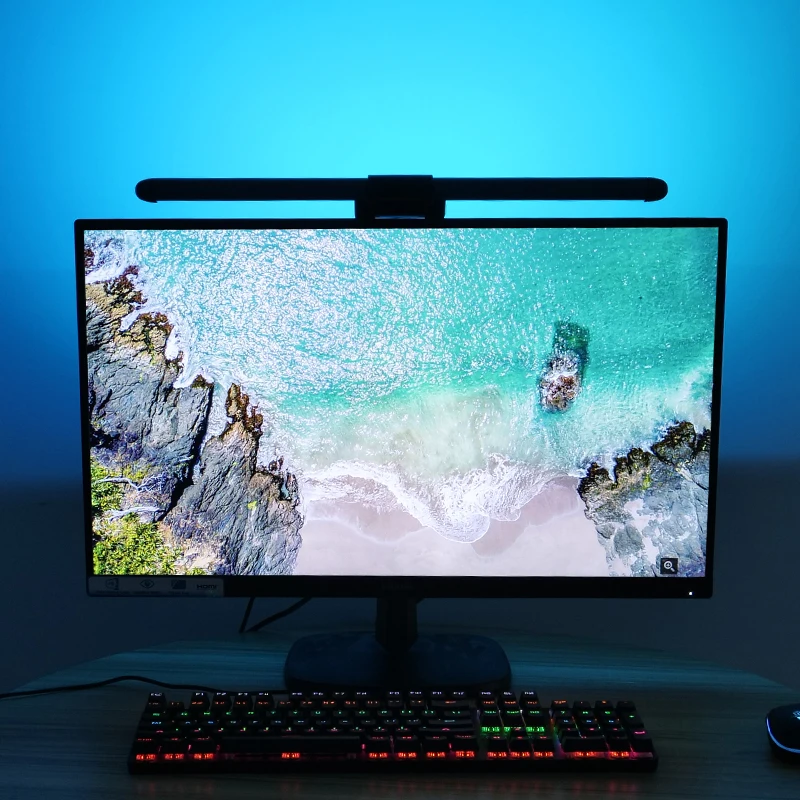 Bandary USB Powered RGB Music syn screen bar monitor LED Computer Light  Monitor lamp screen Bar light for Home Office