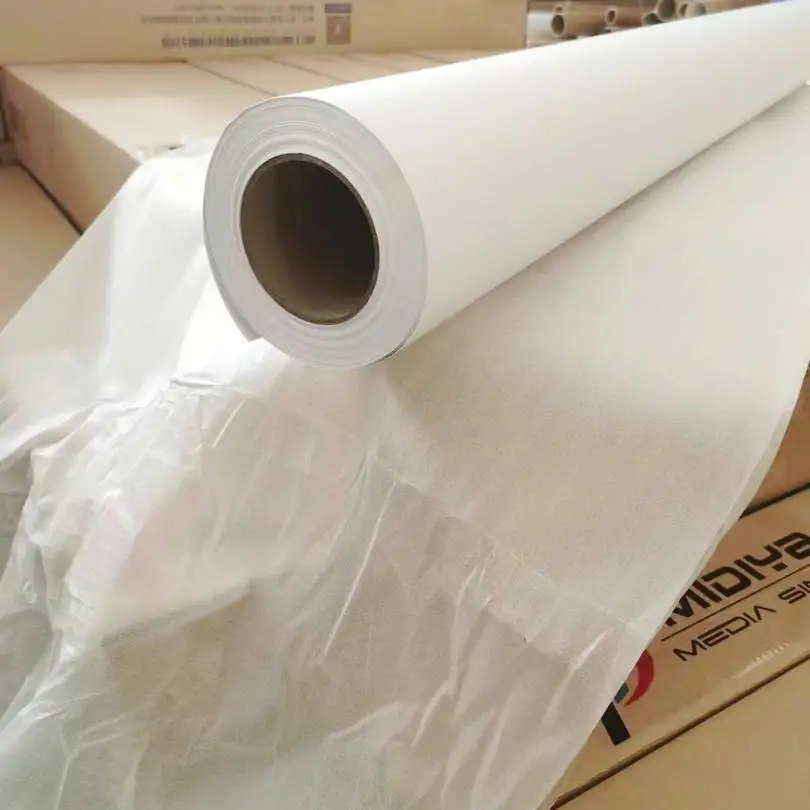 Glossy Matte White Adhesive Vinyl Roll Material PVC Poster Banner for Outdoor Advertising Billboards