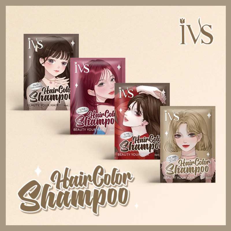 Hair Dye & Other Saloon Product Suppliers Light Ash Blonde 30ml * 10 hair color shampoo for all hair types