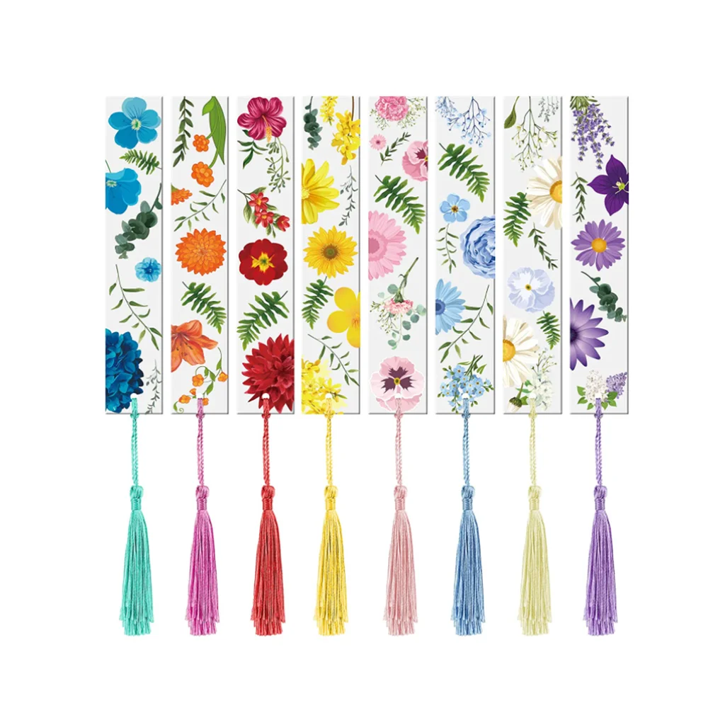 Van Gogh Oil Painting Pagemark Perspex Custom Bookmark Acrylic UV Printed Fadeless Card