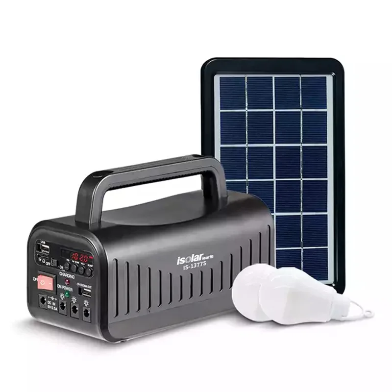 Portable Power Station 4V/8000MAH AC Portable Energy System with USB Power Bank PowerStation and speaker