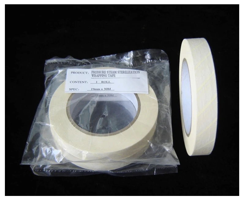 Medical Tape Pressure Steam Sterilization Chemical Indicatot Tape for Healthcare