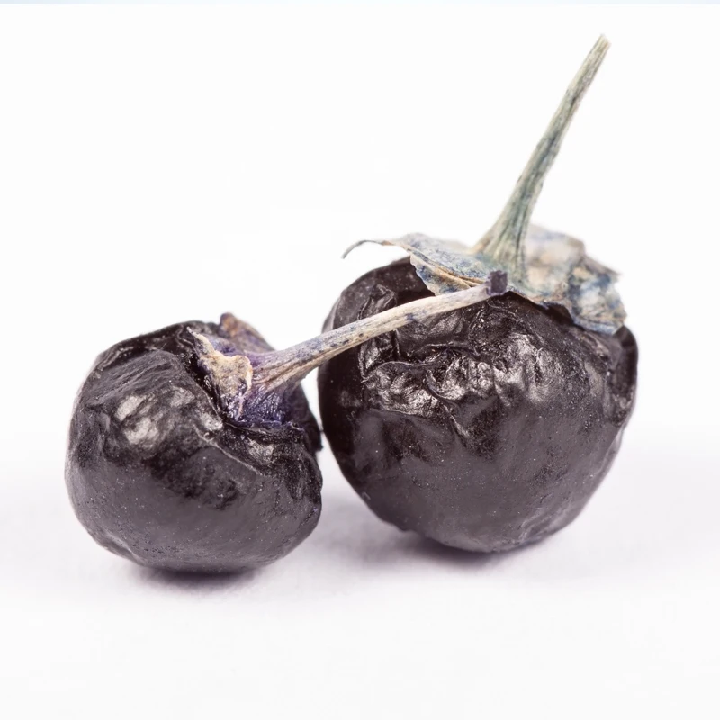 Qinghai-Tibet Plateau Origin Black Wolfberry dried fruits 100% Wild Chinese Black Goji Berry