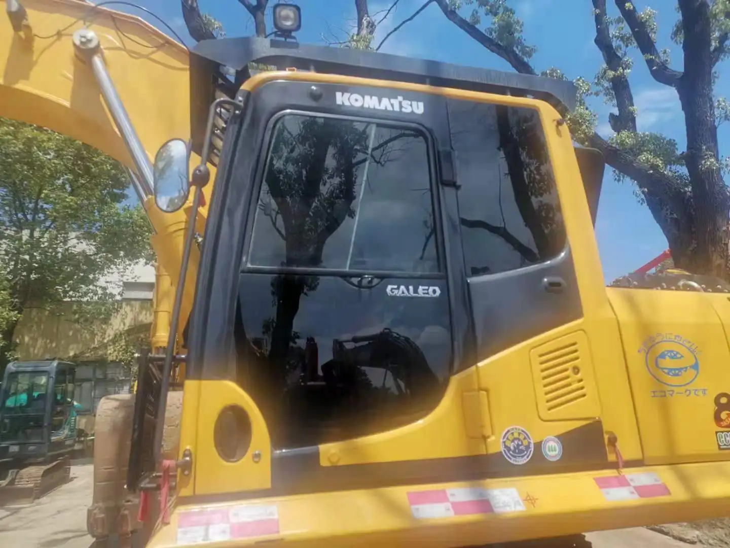 Б/у komatsu экскаватор pc220 pc220-7 pc220-8 22ton на гусеничном ходу подержанный экскаватор торговли