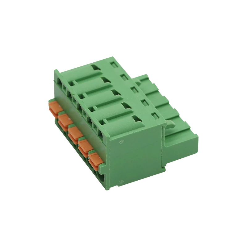 hot selling 5.08 spring PCB terminal blocks pluggable terminal block without screw replace degson KF2EDGKD