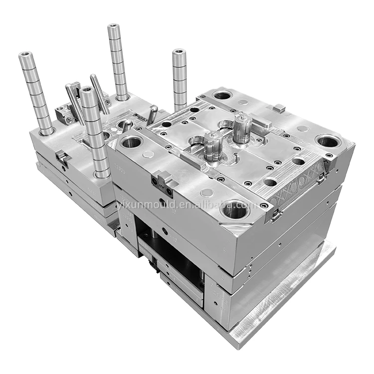 Polycarbonate Abs Acrylic Plastic Injection Molding Polish Surface Feature Cosmetic Body Lippie Bottle Injection Mold Tooling
