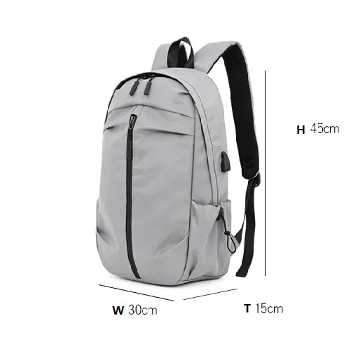 Waterproof Nylon Laptop Man School Backpack High Quality Designer Business Double Strap Bag Teenage Durable College Backpack