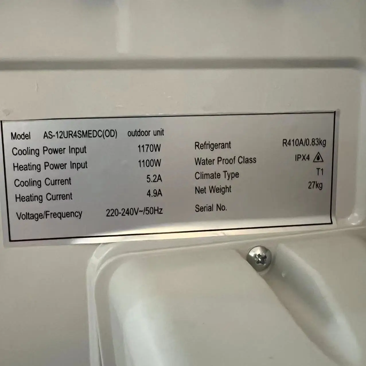 T1 R32 Heat And Cool 24000Btu 220V 50Hz Split Unit Air Conditioner AC Wall Mounted EURO Standard Wholesale Price