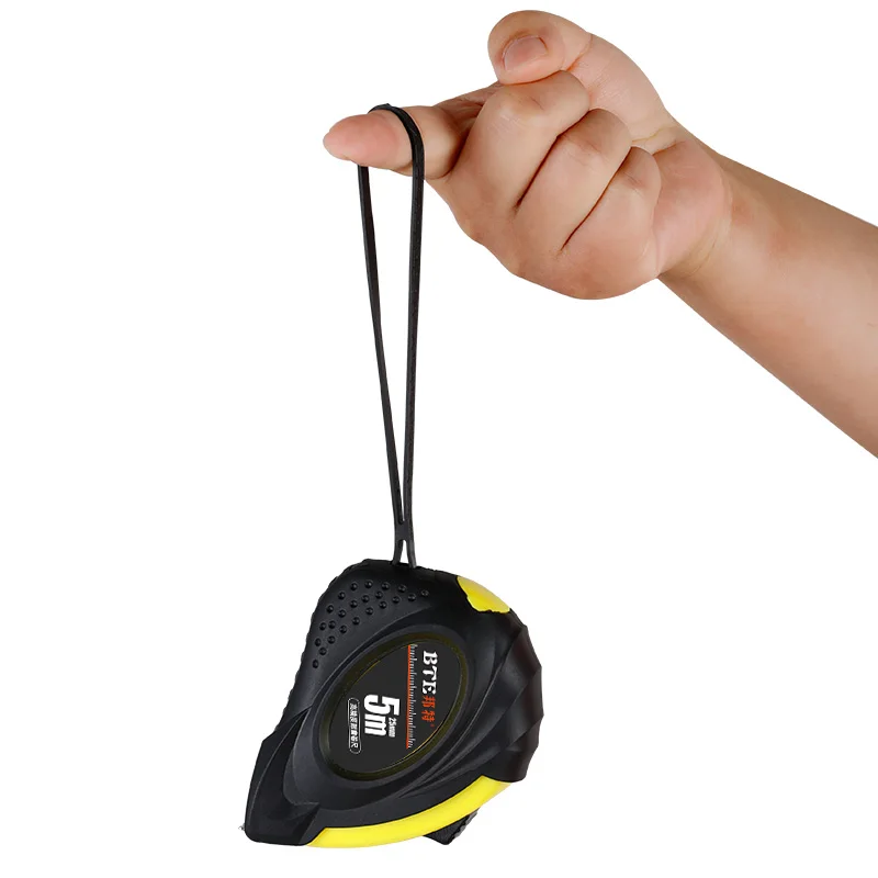 BTE Tape Measure For Worker New abs Plastic Case With PVC Jacket Super Thick Rubber For Long Life And High Accuracy Measure Tape