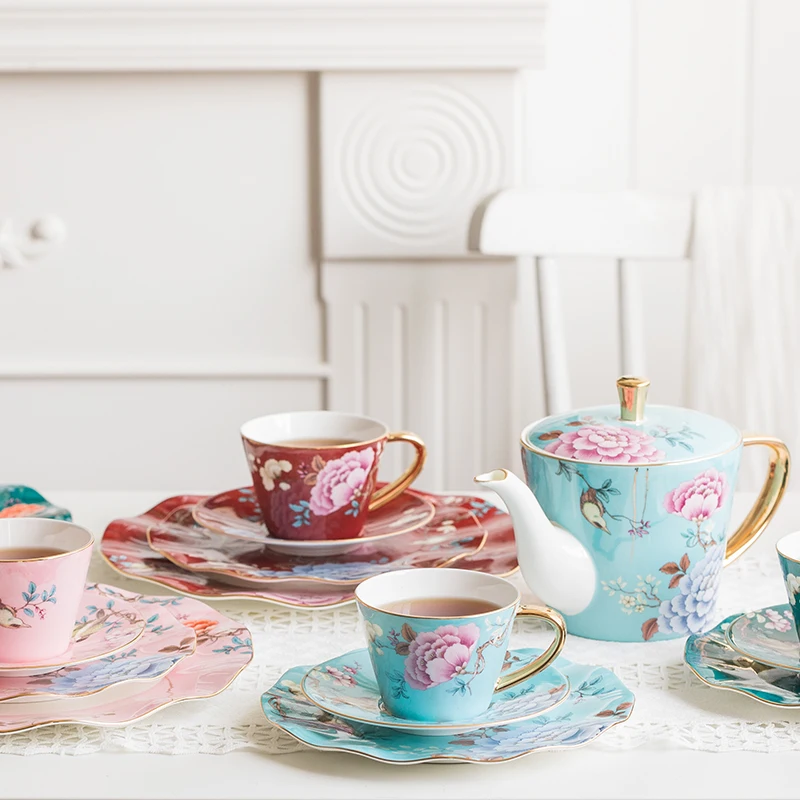 Durable Using Low Price Customized Bone China Teacup Ceramic Saucer Set