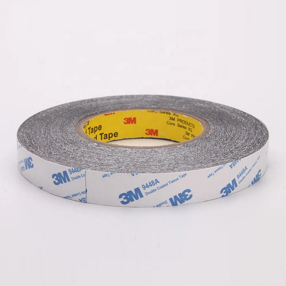 3M 9080AB Black Double Sided Tissue Tape 3M Non-Woven Tape Double Face Tape 9448AB Black Color