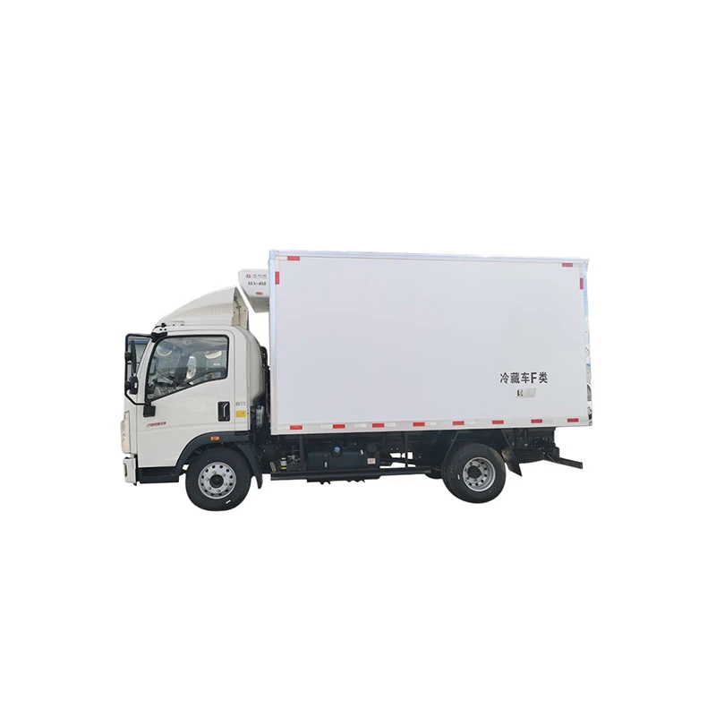 HOWO 4*2 Refrigerated truck used refrigerated trucks meat transport refrigerated trucks