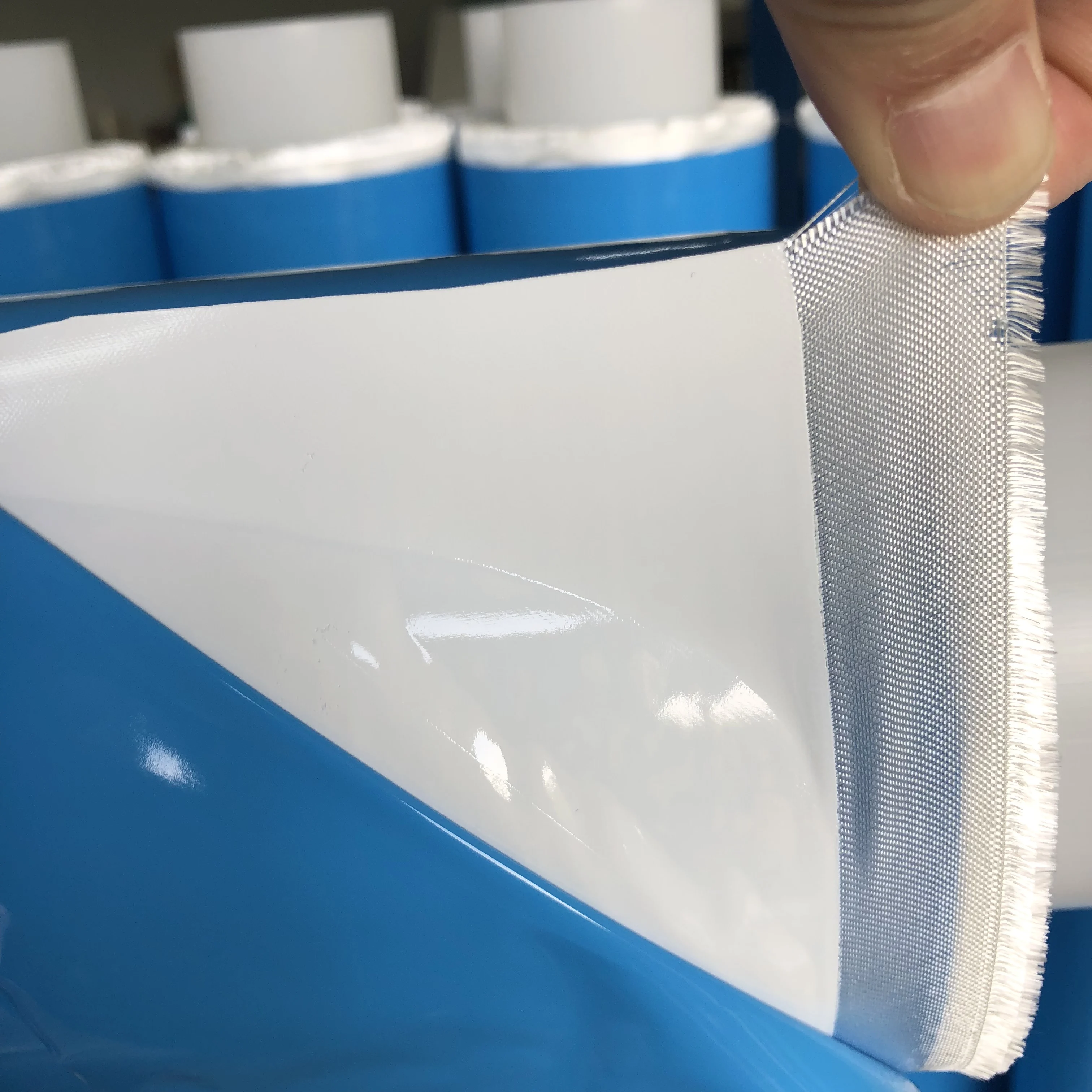 High thermal conductivity double-side adhesive tape heat transfer fiberglass for LED and sink