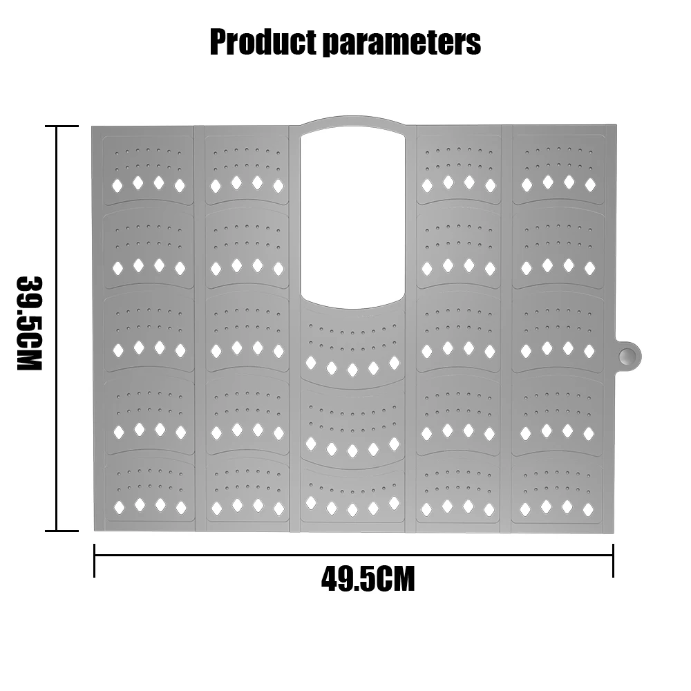 Roll Up Sink Bathroom Organizer Counter Space Silicone Bathroom Sink Top Cover Makeup cleaning mat