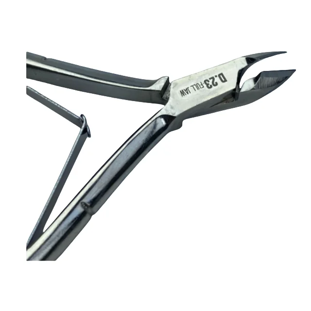 Eagle Beak Groove Nail Clippers Durable Gray Stainless Steel Tool with Professional Horn Beak Design for Fingers & Toes