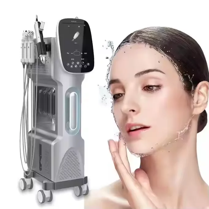 Radio Frequency Skin Tightening Hydro Machine Lifting And Rejuvenation Device High End Quality Oxygen Bubble Beauty Instrument