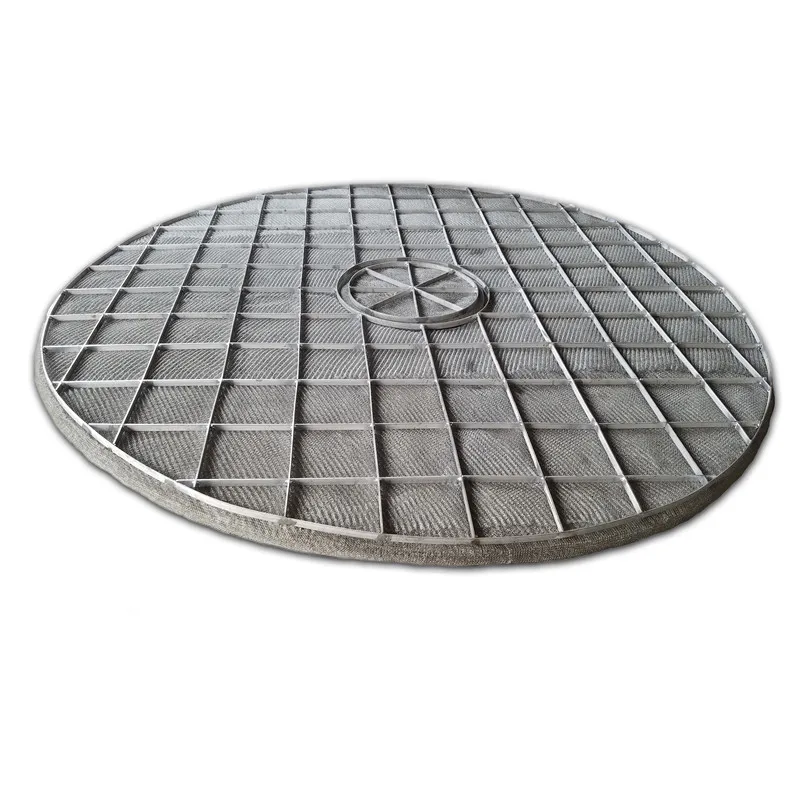 Factory Supply Gas Liquid Separator Oil Filter Demister Pad In Distillation Columns
