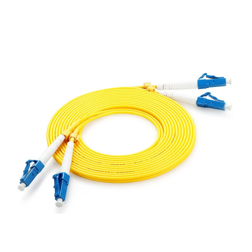 20M Optical Fiber Patch Cord LC/UPC-LC/UPC Optic Cable Jumper Wire Single Mode Simplex