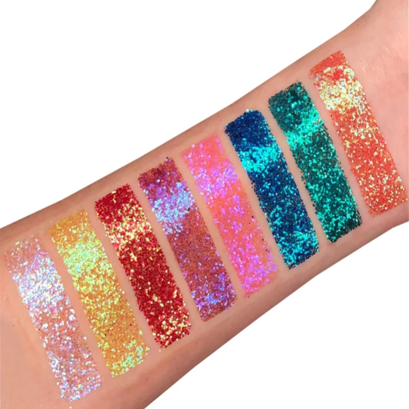 100ML Super Sparkly Cosmetic Chunky Sparkling Eyeshadow Body Glitter gel