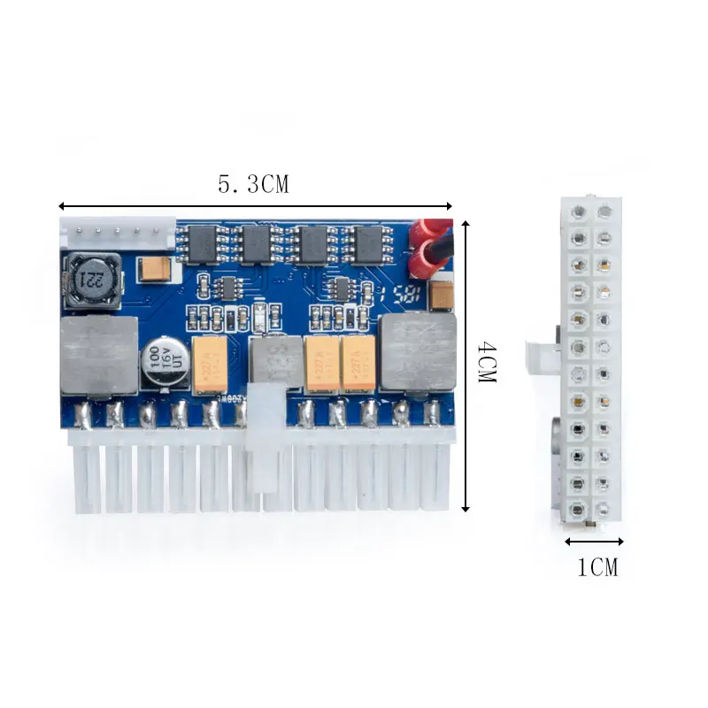  RGeek DC ATX 16V ~ 24V 19V 200W 24Pin Mini Pico Psu модуль питания для компьютера