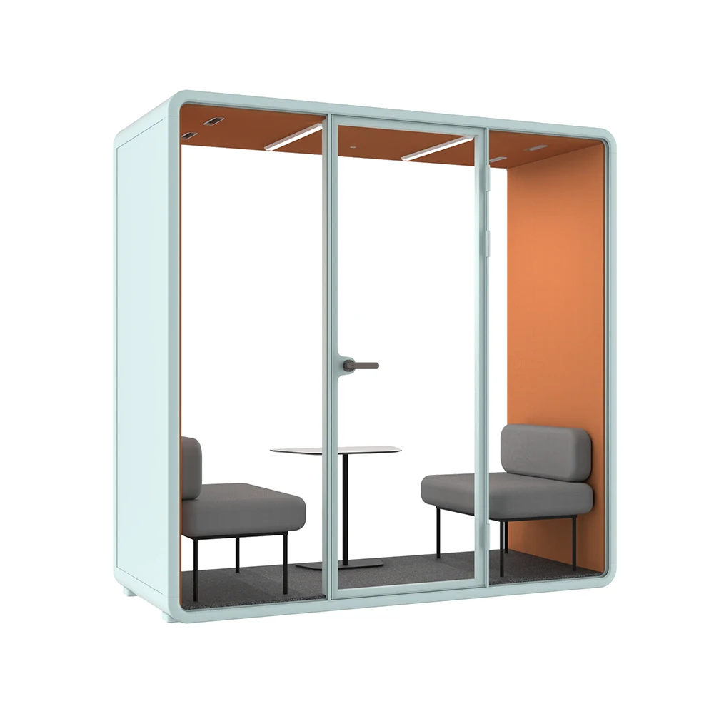 Easy To Install Silence Phone Box Room Soundproof Use Movable And Office Meeting Pods