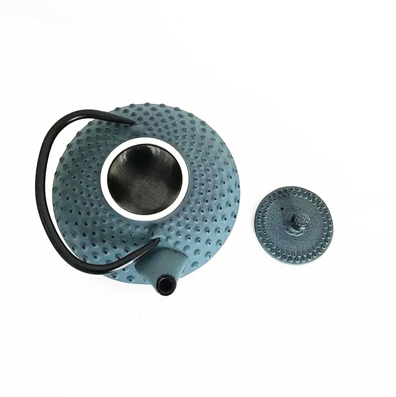 1.8L Stovetop Safe Tea Kettle Cast Iron Teapot With Stainless Steel Infuser  With Enameled High Quality Chinese Cast Iron Teapot