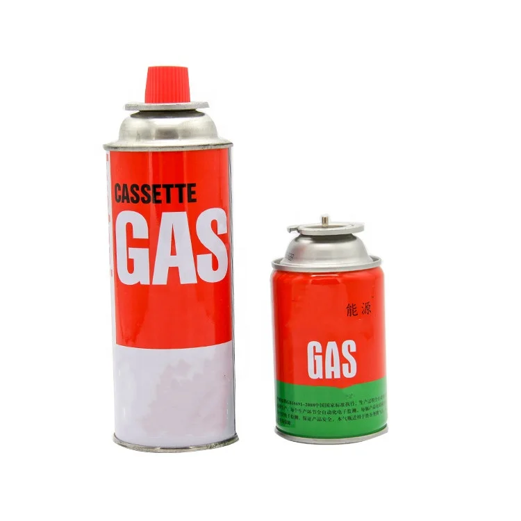 Effective 190-250g Butane Gas Refill Portable Butane Fuel Canister For Camping And Butane Gas Cartridge